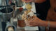 Ice cream with nuts